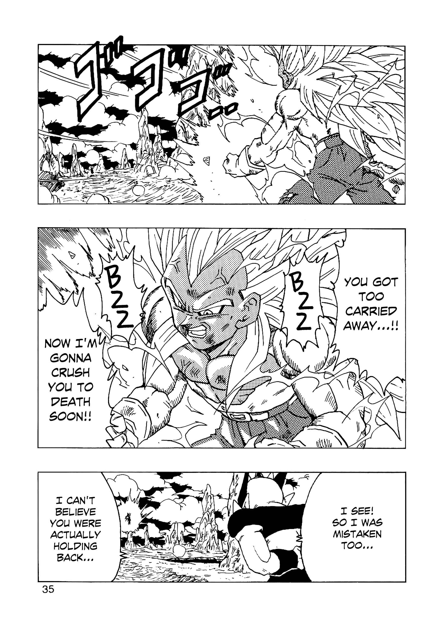 Page 36 Chapter 14 Dragon Ball AF (Young Jijii)