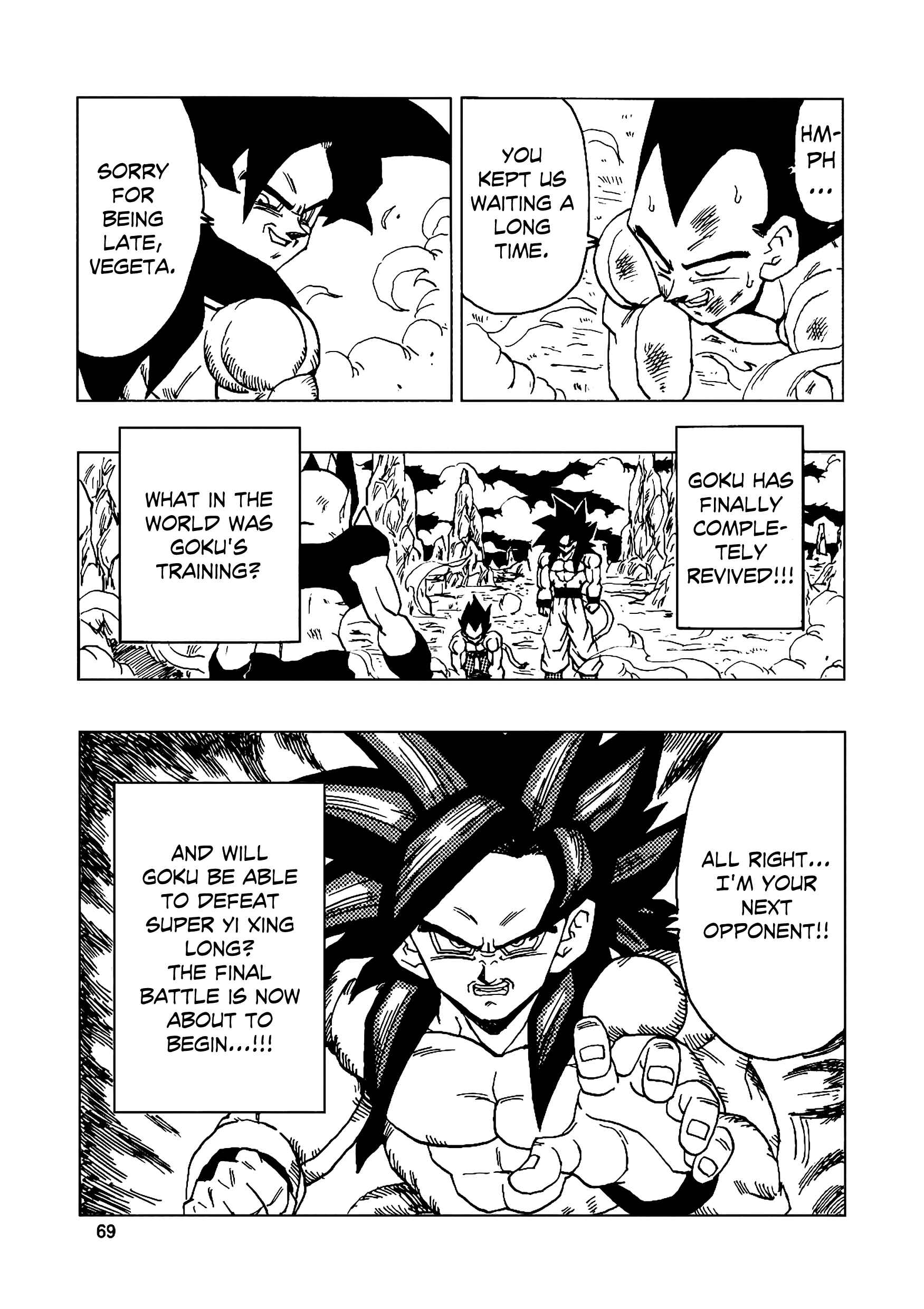 Page 70 Chapter 14 Dragon Ball AF (Young Jijii)