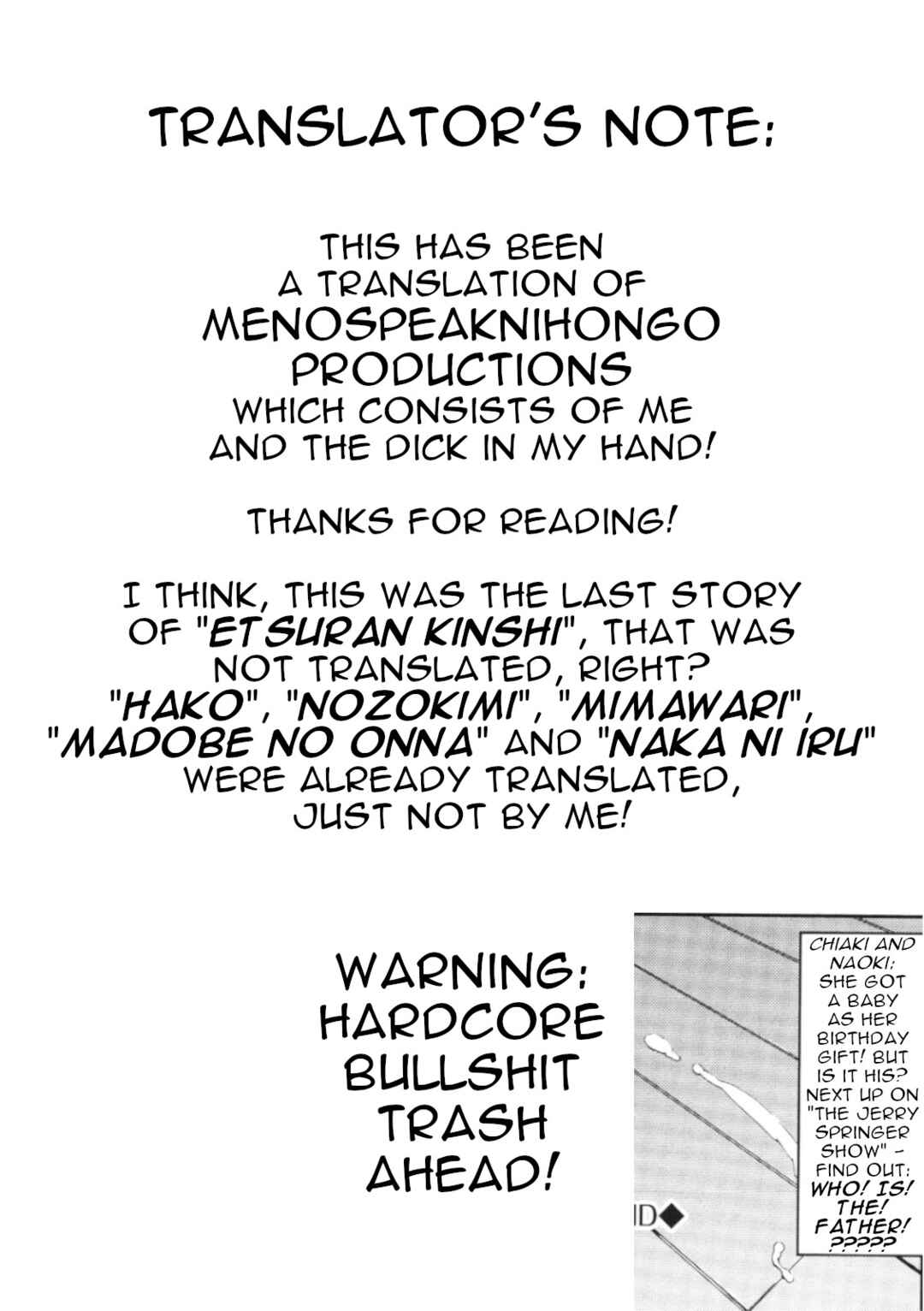 Page 21 Chapter 3 Etsuran Kinshi