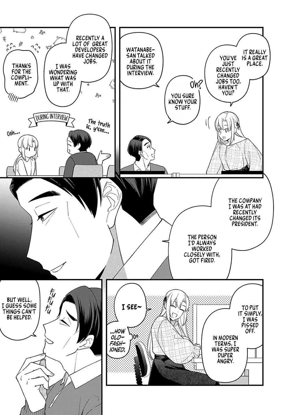 Page 21 Chapter 8 E, Shanai System Subete Wanope shiteiru Watashi wo Kaiko desu ka?