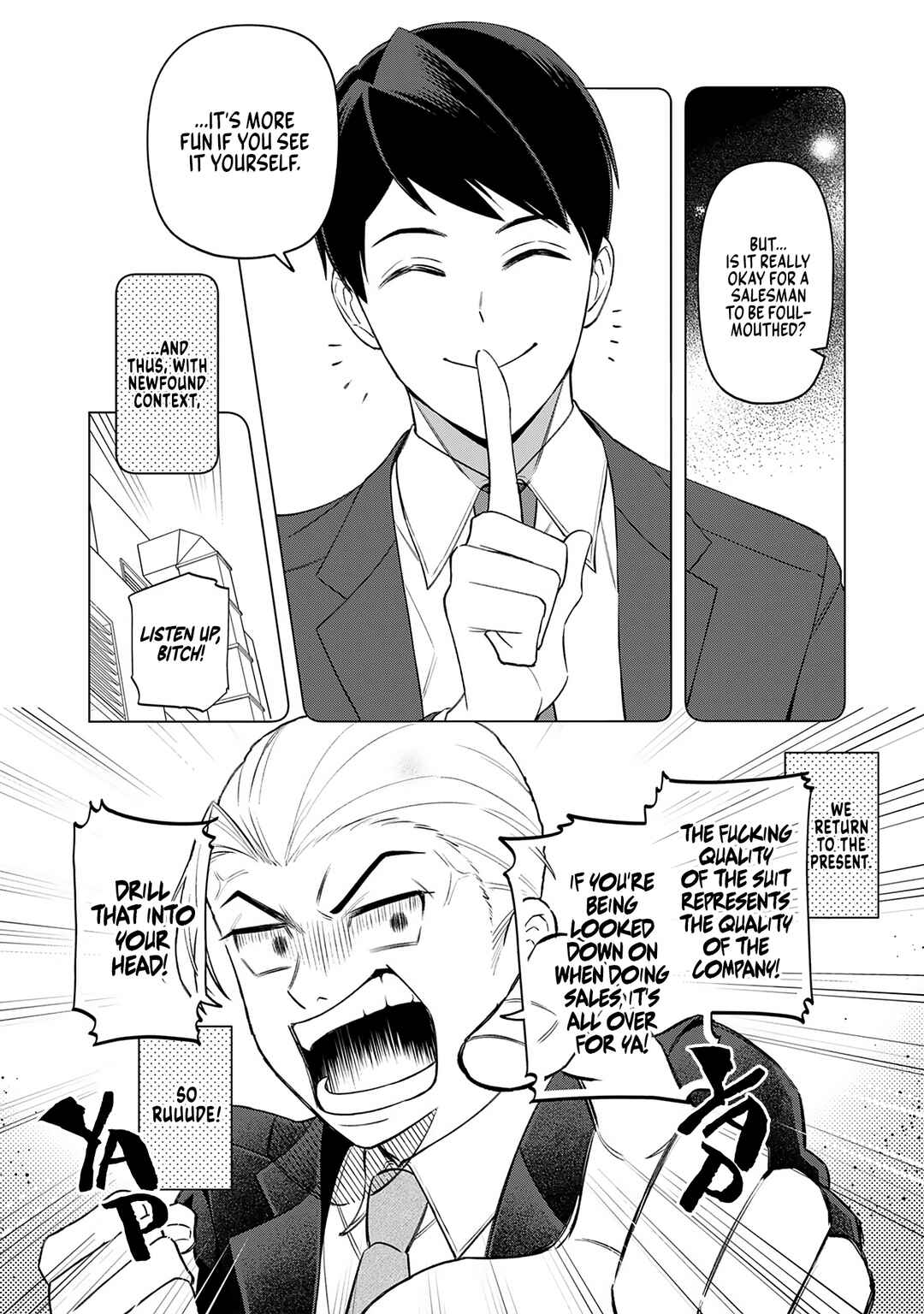 Page 10 Chapter 21 E, Shanai System Subete Wanope shiteiru Watashi wo Kaiko desu ka?