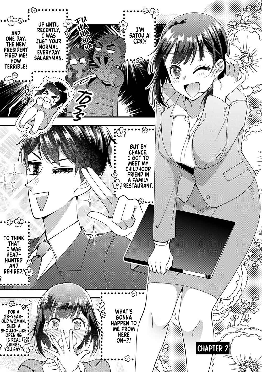 Page 1 Chapter 2 E, Shanai System Subete Wanope shiteiru Watashi wo Kaiko desu ka?