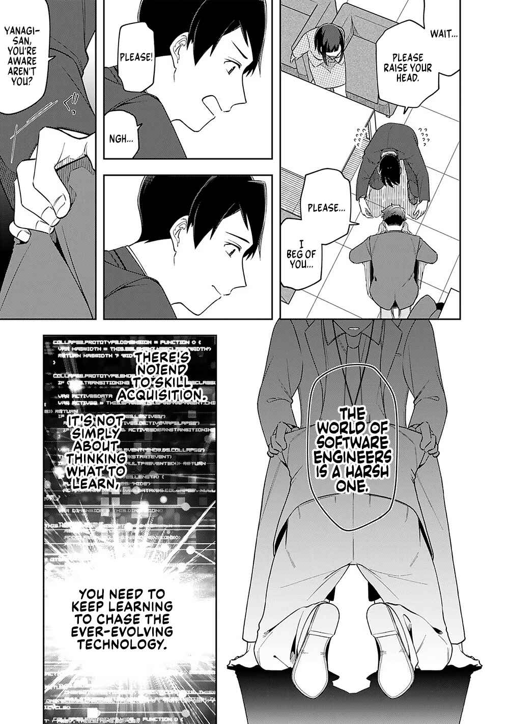 Page 13 Chapter 11 E, Shanai System Subete Wanope shiteiru Watashi wo Kaiko desu ka?