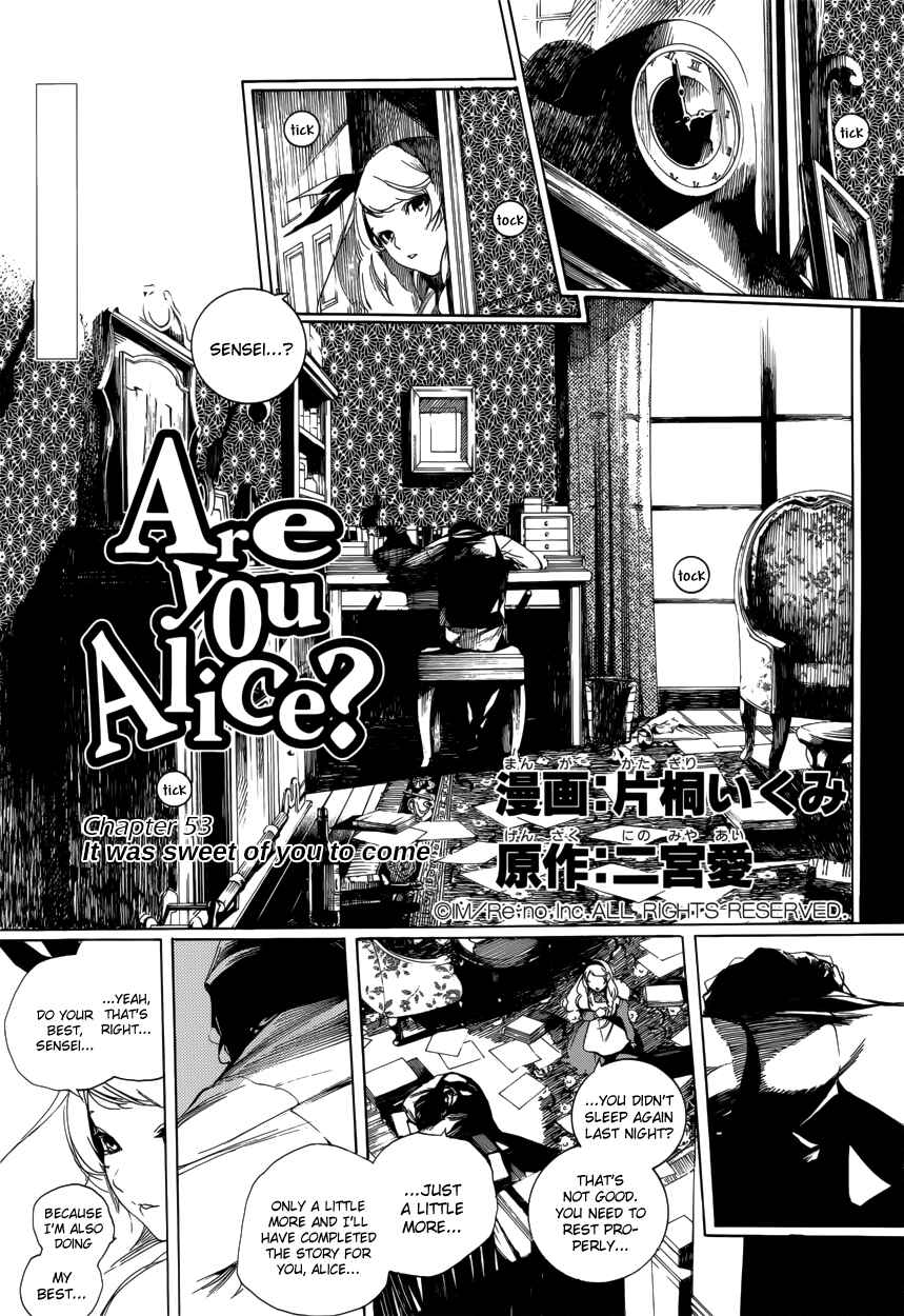 Page 2 Chapter 53 Are You Alice?