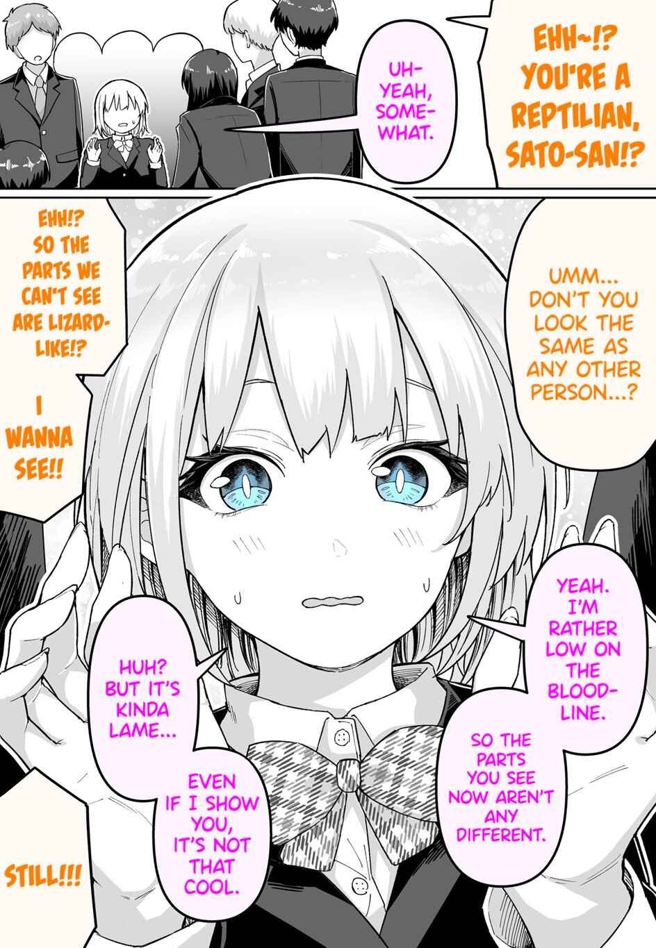 Page 1 Chapter Unknown_e4ec The Transfer Student Is a Lizardman...!?
