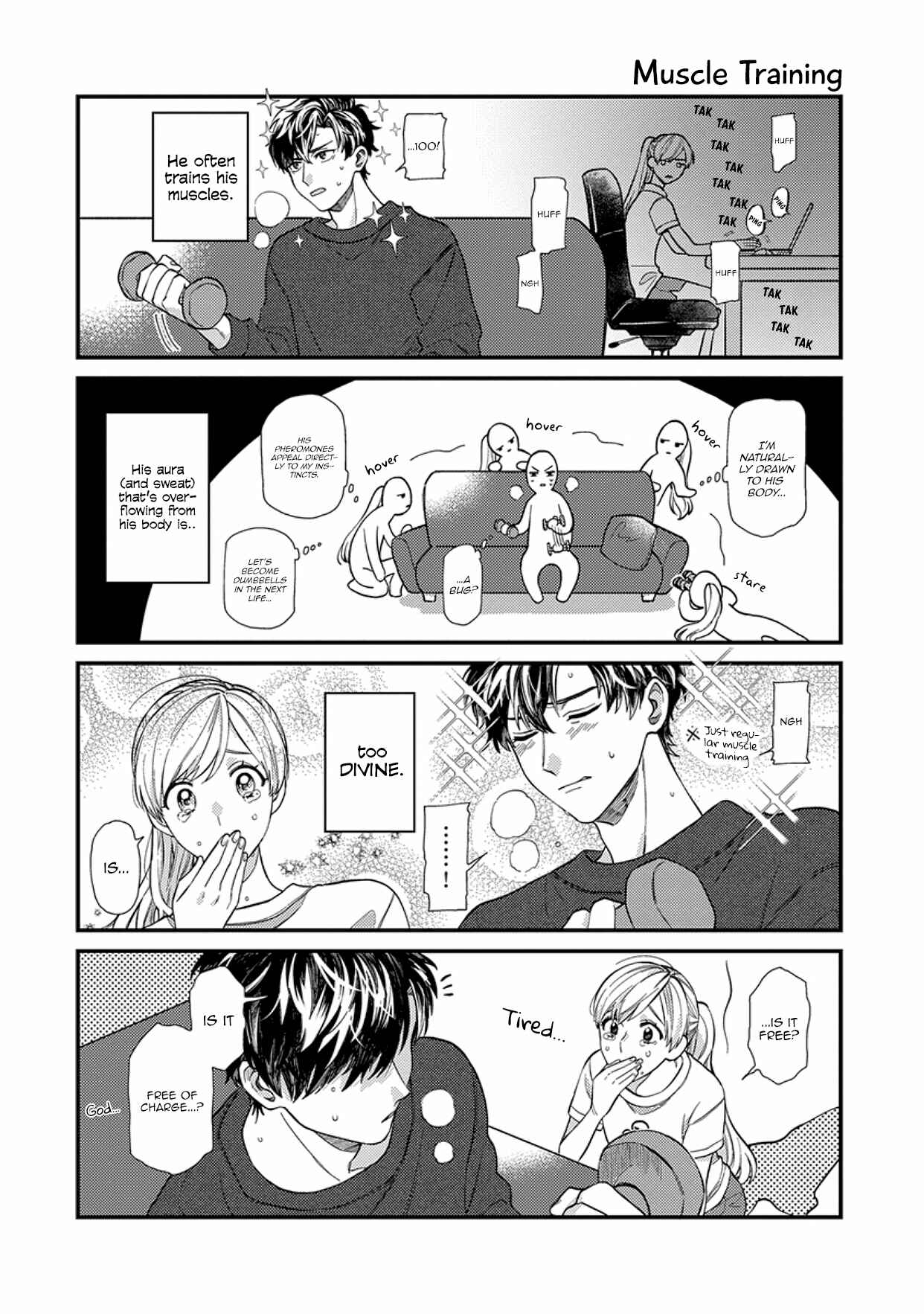 Page 17 Chapter 4 Kareshi no Koto ga Suki Sugite Kyou mo Zenryoku de Ikiru!!!