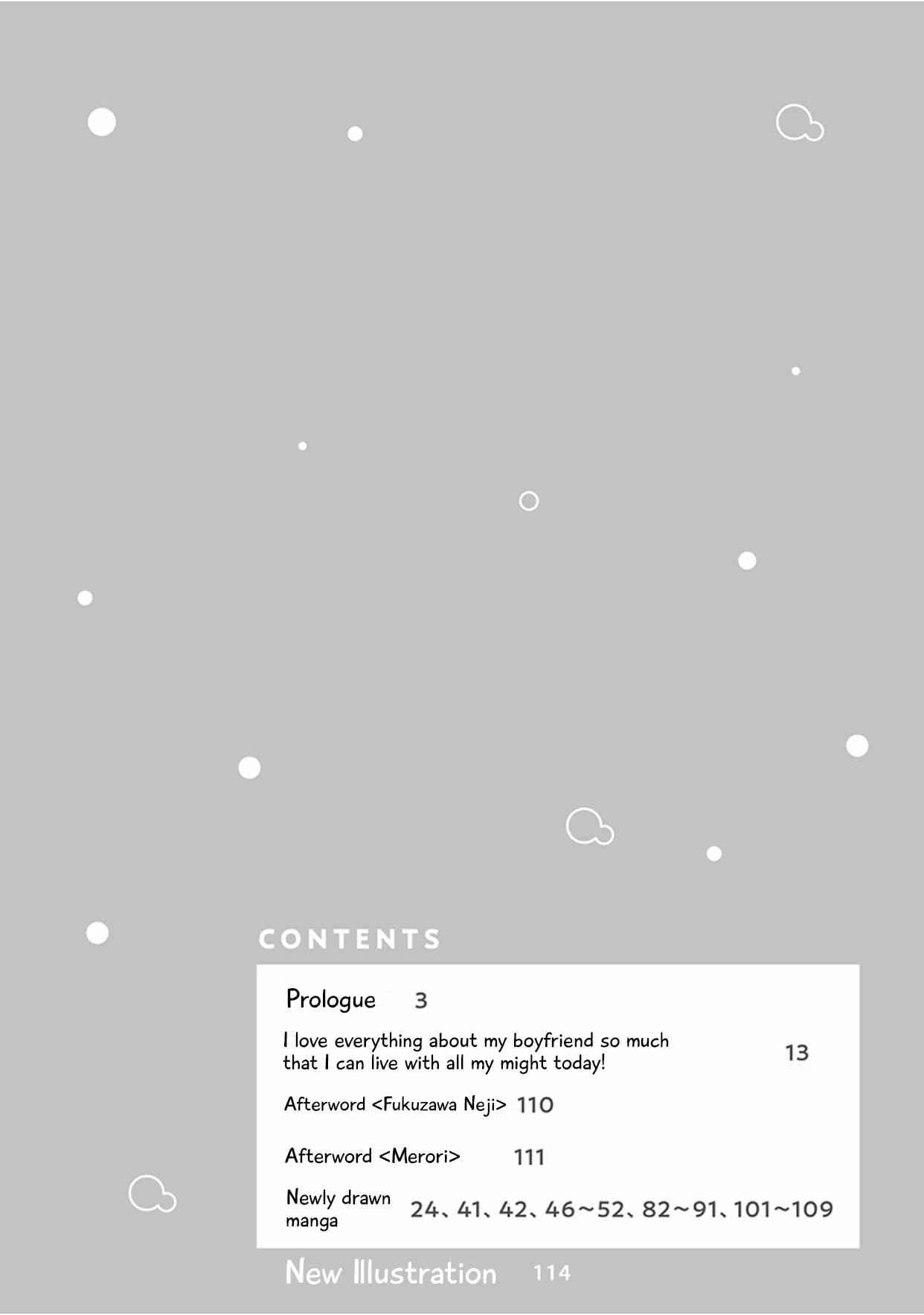 Page 3 Chapter 0 Kareshi no Koto ga Suki Sugite Kyou mo Zenryoku de Ikiru!!!