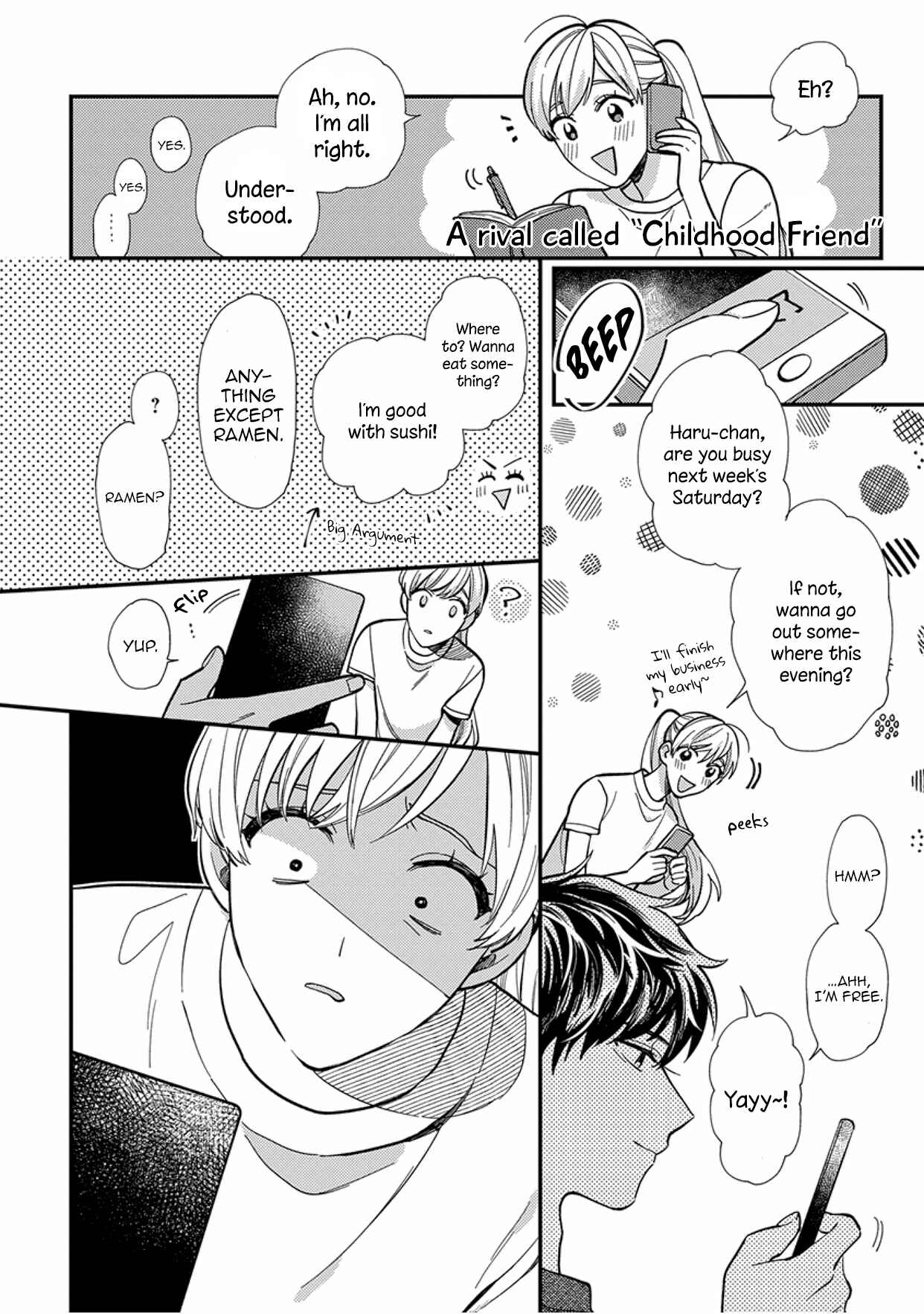 Page 4 Chapter 7 Kareshi no Koto ga Suki Sugite Kyou mo Zenryoku de Ikiru!!!