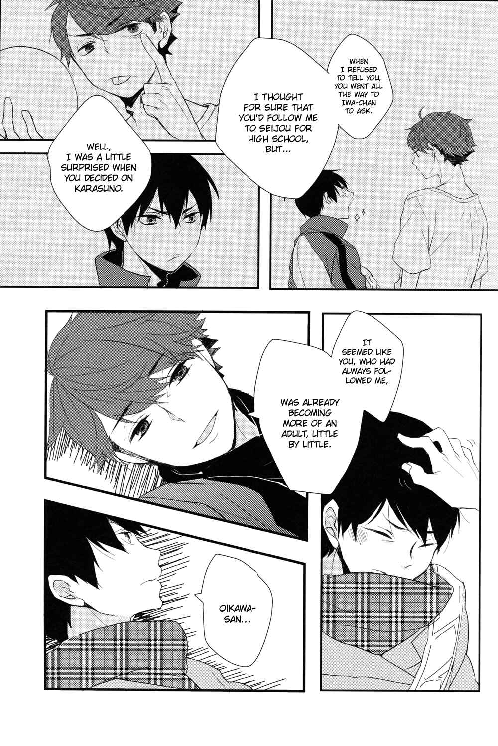 Page 10 Chapter Unknown_5fb5 Haikyuu!! - Fuyu Michi Sanpo (Doujinshi)