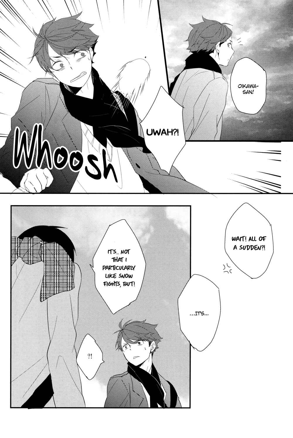 Page 13 Chapter Unknown_5fb5 Haikyuu!! - Fuyu Michi Sanpo (Doujinshi)