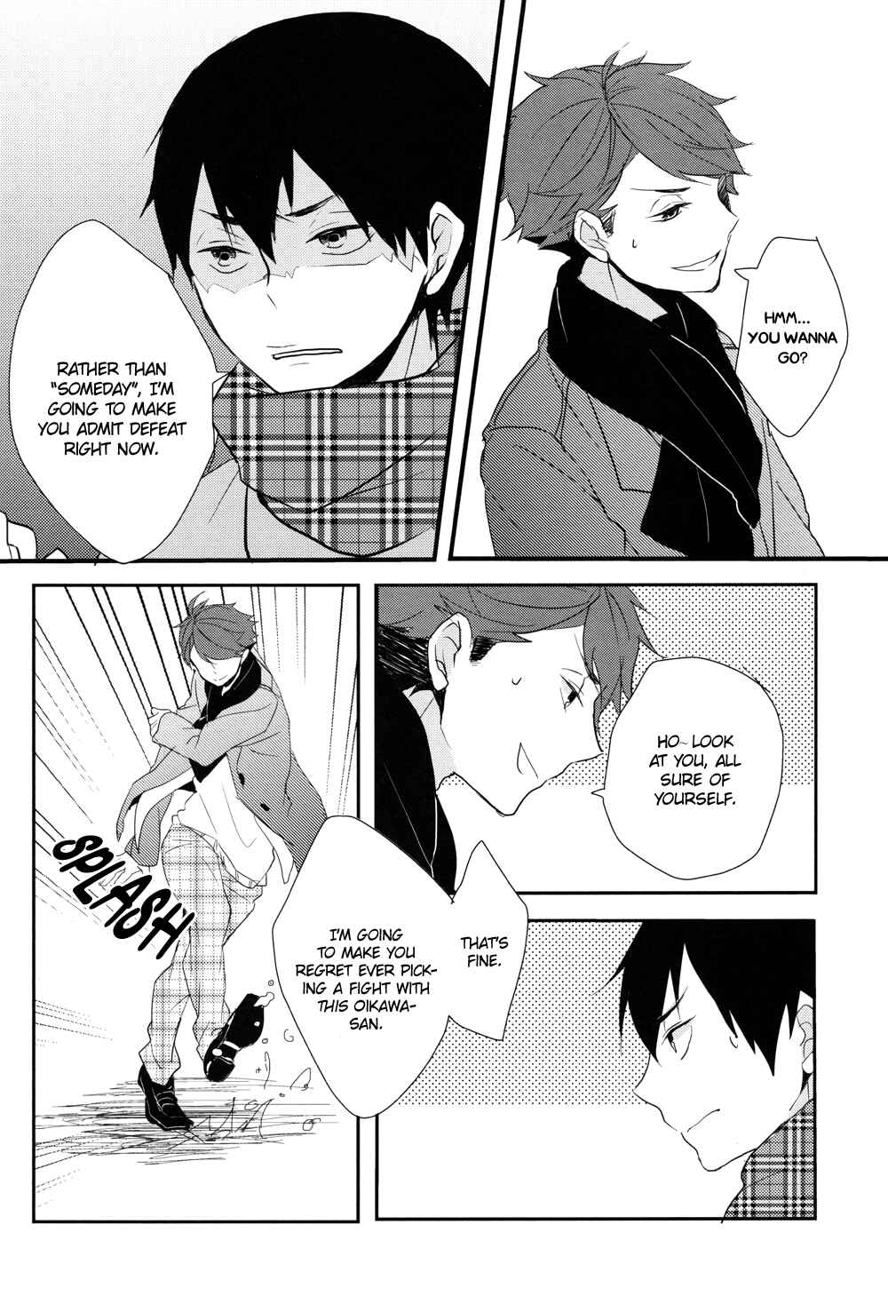 Page 7 Chapter Unknown_5fb5 Haikyuu!! - Fuyu Michi Sanpo (Doujinshi)