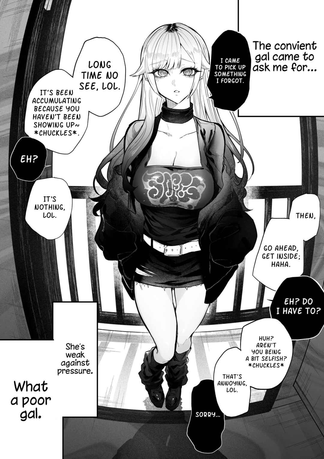 Page 1 Chapter 4 Namaiki na Gyaru Ane o Ore no Houhou de Wakaraseru Koto ni Shita Hi