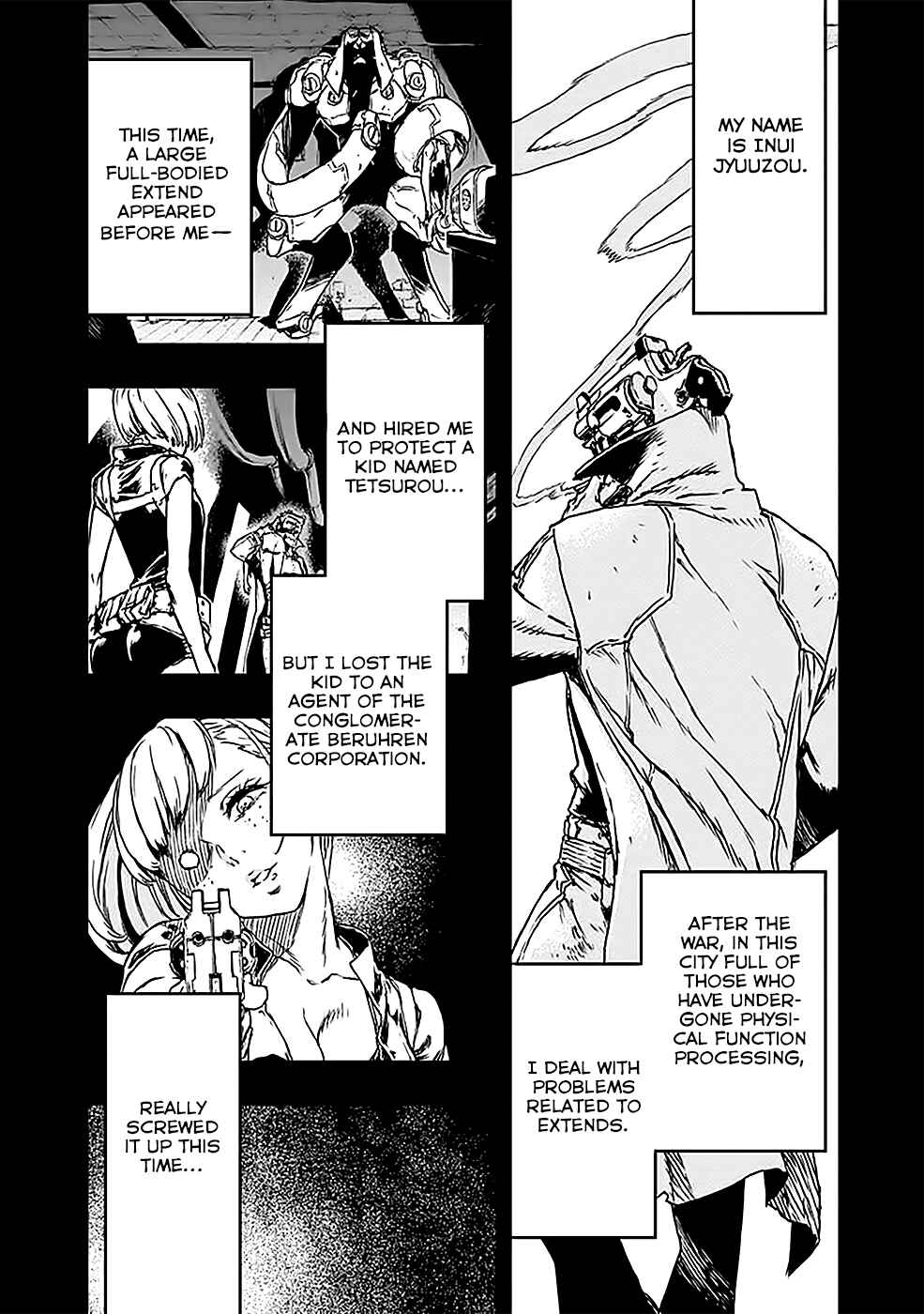 Page 1 Chapter 2 No Guns Life