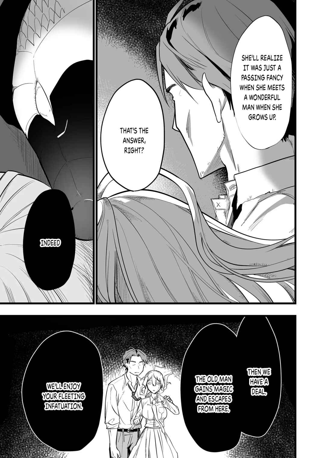 Page 8 Chapter 23 Ano Toki Tasukete Itadaita Monster Musume desu. Isekai Ossan Kyoushi Totsuzen no Moteki ni Konwaku suru