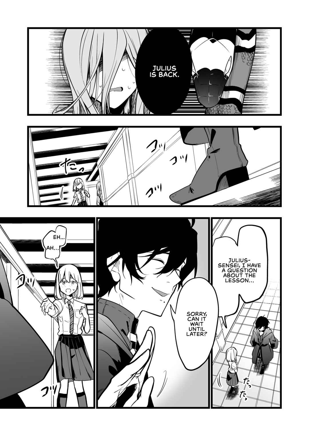 Page 9 Chapter 33 Ano Toki Tasukete Itadaita Monster Musume desu. Isekai Ossan Kyoushi Totsuzen no Moteki ni Konwaku suru