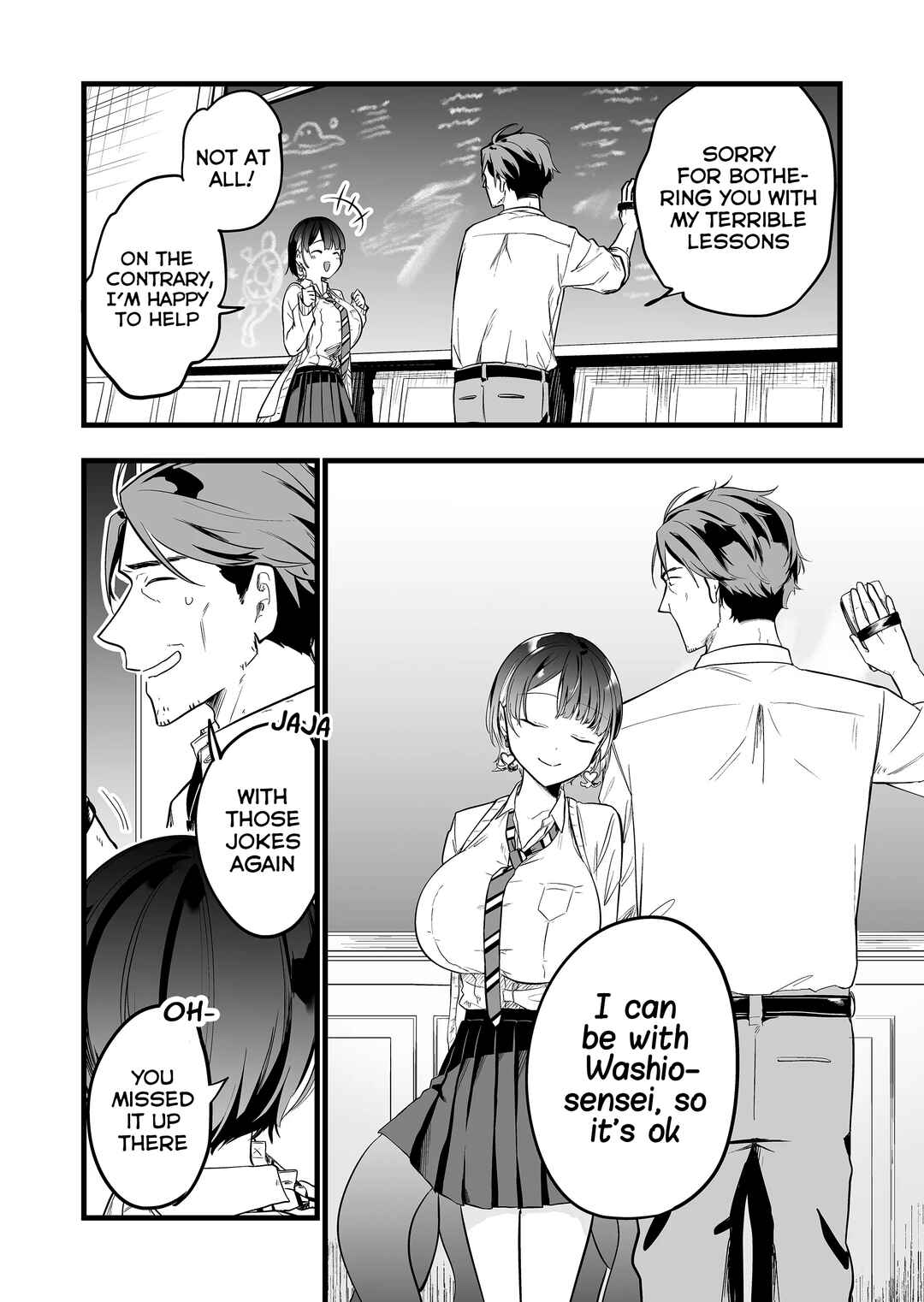 Page 5 Chapter 3 Ano Toki Tasukete Itadaita Monster Musume desu. Isekai Ossan Kyoushi Totsuzen no Moteki ni Konwaku suru