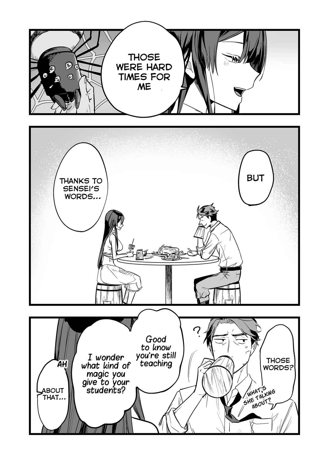 Page 10 Chapter 4 Ano Toki Tasukete Itadaita Monster Musume desu. Isekai Ossan Kyoushi Totsuzen no Moteki ni Konwaku suru