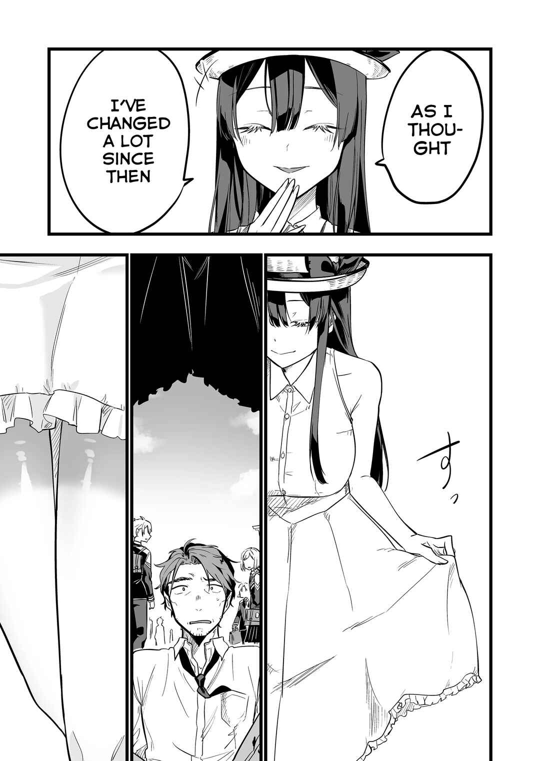 Page 4 Chapter 4 Ano Toki Tasukete Itadaita Monster Musume desu. Isekai Ossan Kyoushi Totsuzen no Moteki ni Konwaku suru