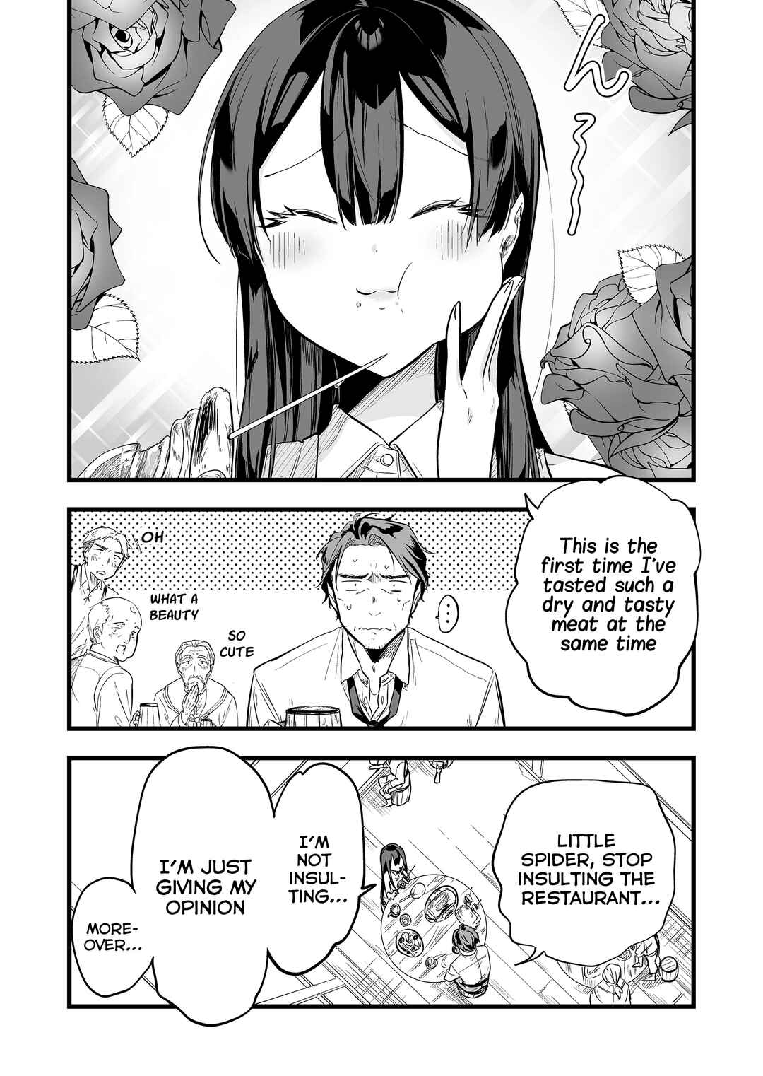 Page 8 Chapter 4 Ano Toki Tasukete Itadaita Monster Musume desu. Isekai Ossan Kyoushi Totsuzen no Moteki ni Konwaku suru