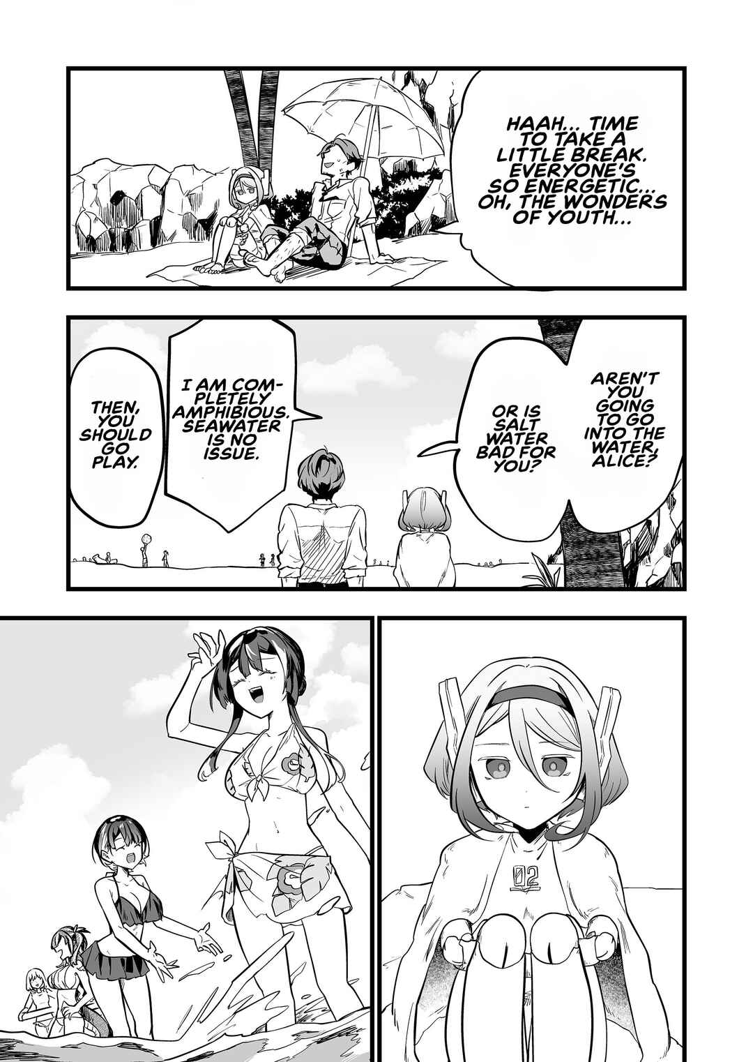 Page 3 Chapter 45 Ano Toki Tasukete Itadaita Monster Musume desu. Isekai Ossan Kyoushi Totsuzen no Moteki ni Konwaku suru