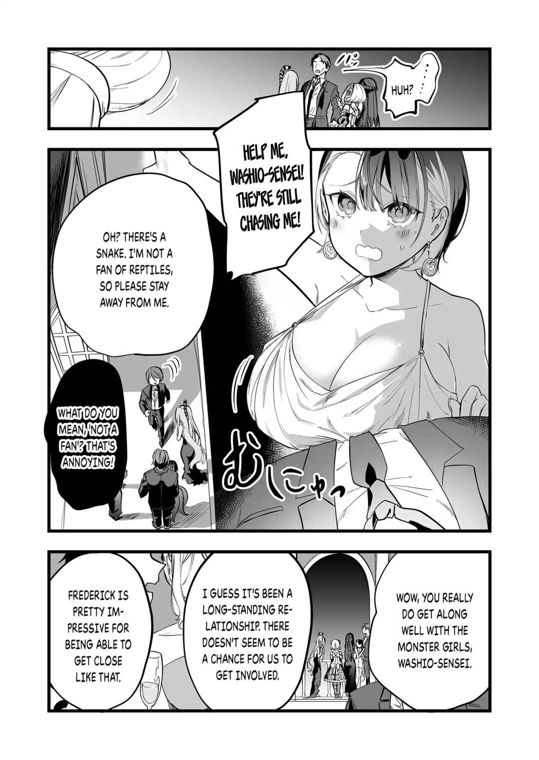 Page 17 Chapter 24 Ano Toki Tasukete Itadaita Monster Musume desu. Isekai Ossan Kyoushi Totsuzen no Moteki ni Konwaku suru