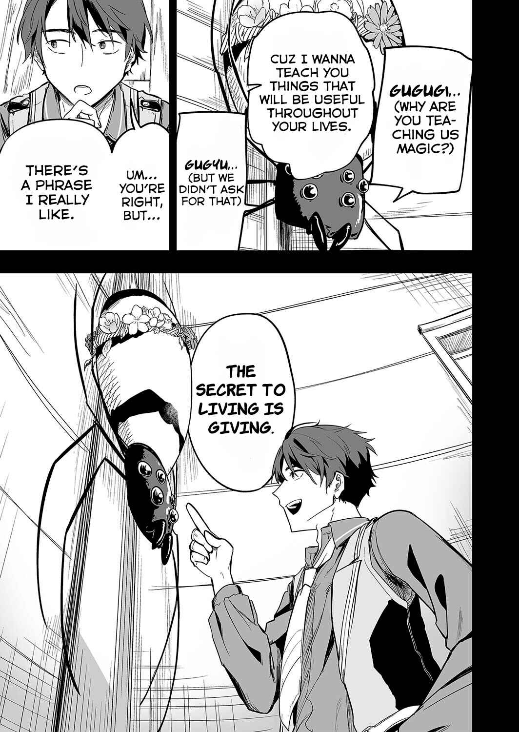 Page 12 Chapter 6 Ano Toki Tasukete Itadaita Monster Musume desu. Isekai Ossan Kyoushi Totsuzen no Moteki ni Konwaku suru