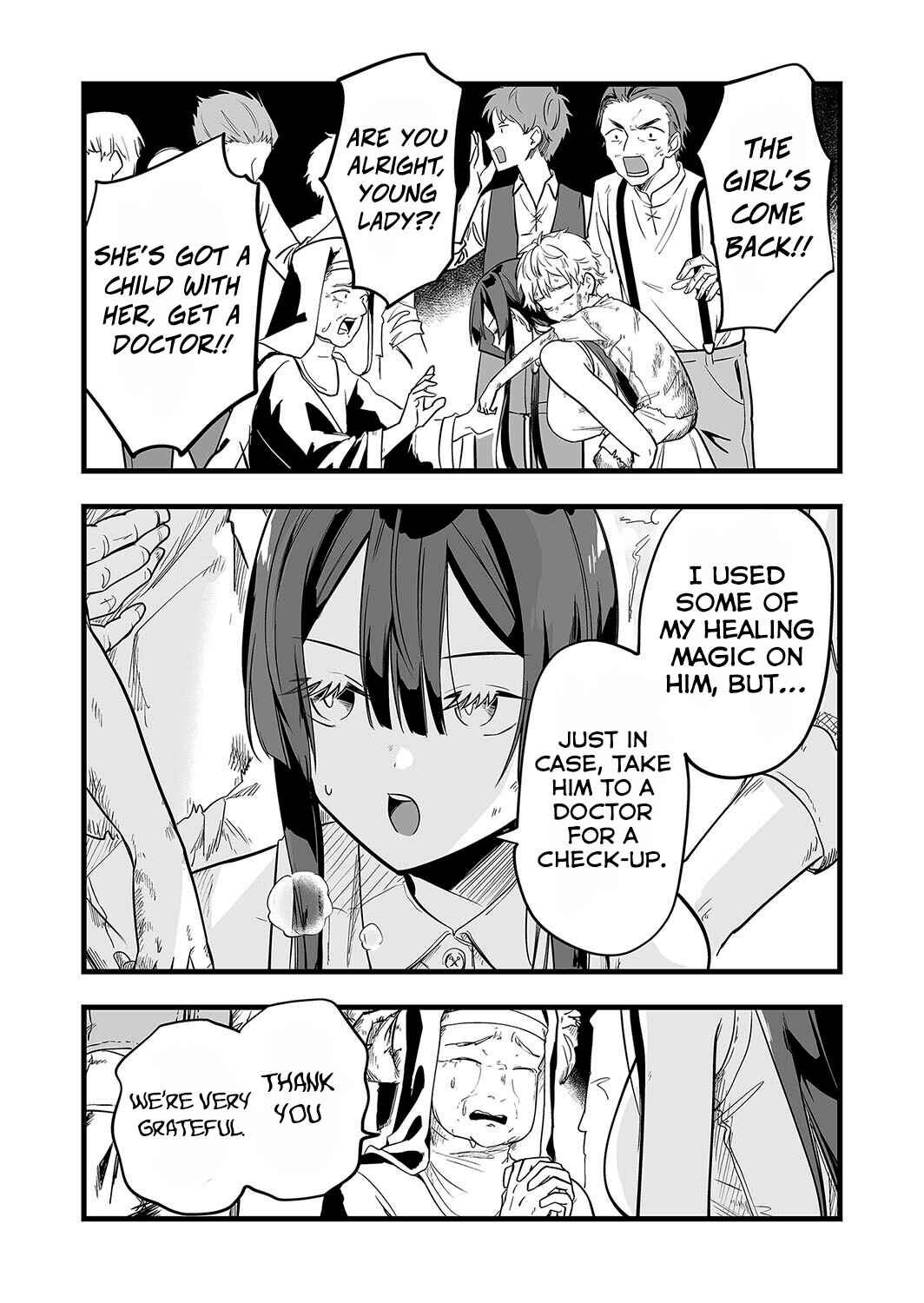 Page 6 Chapter 6 Ano Toki Tasukete Itadaita Monster Musume desu. Isekai Ossan Kyoushi Totsuzen no Moteki ni Konwaku suru