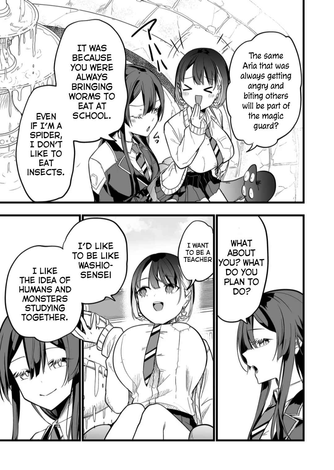 Page 6 Chapter 7 Ano Toki Tasukete Itadaita Monster Musume desu. Isekai Ossan Kyoushi Totsuzen no Moteki ni Konwaku suru