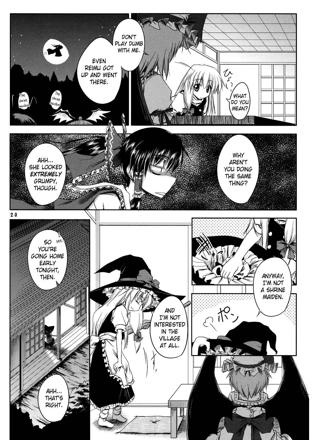Page 21 Chapter Unknown_ffa7 Touhou - Kaze ga Otoshita Kajitsu no You na (Doujinshi)