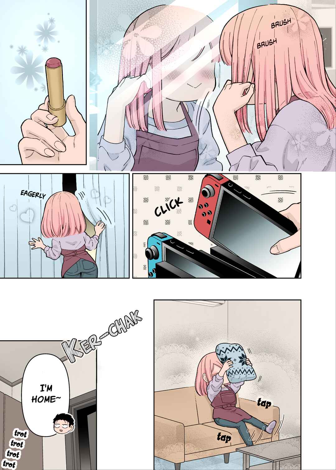 Page 3 Chapter 19 Gokugoku Futsuu no Fuufu no Hanashi (Fan Colored)