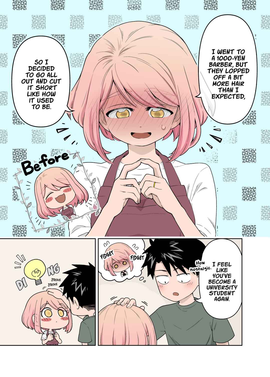 Page 1 Chapter 13 Gokugoku Futsuu no Fuufu no Hanashi (Fan Colored)