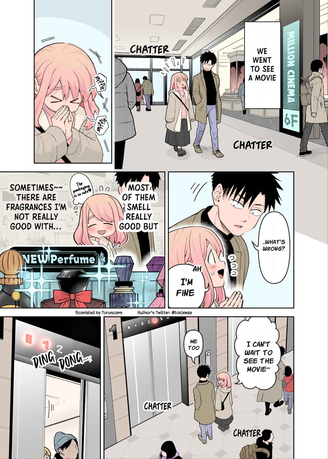Page 1 Chapter 18 Gokugoku Futsuu no Fuufu no Hanashi (Fan Colored)