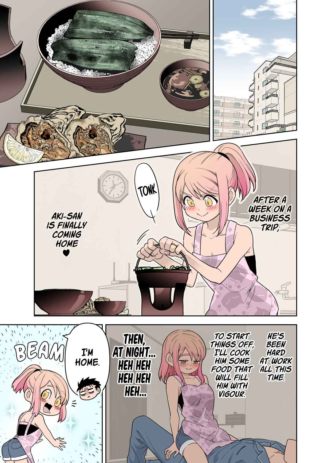Page 1 Chapter 10 Gokugoku Futsuu no Fuufu no Hanashi (Fan Colored)