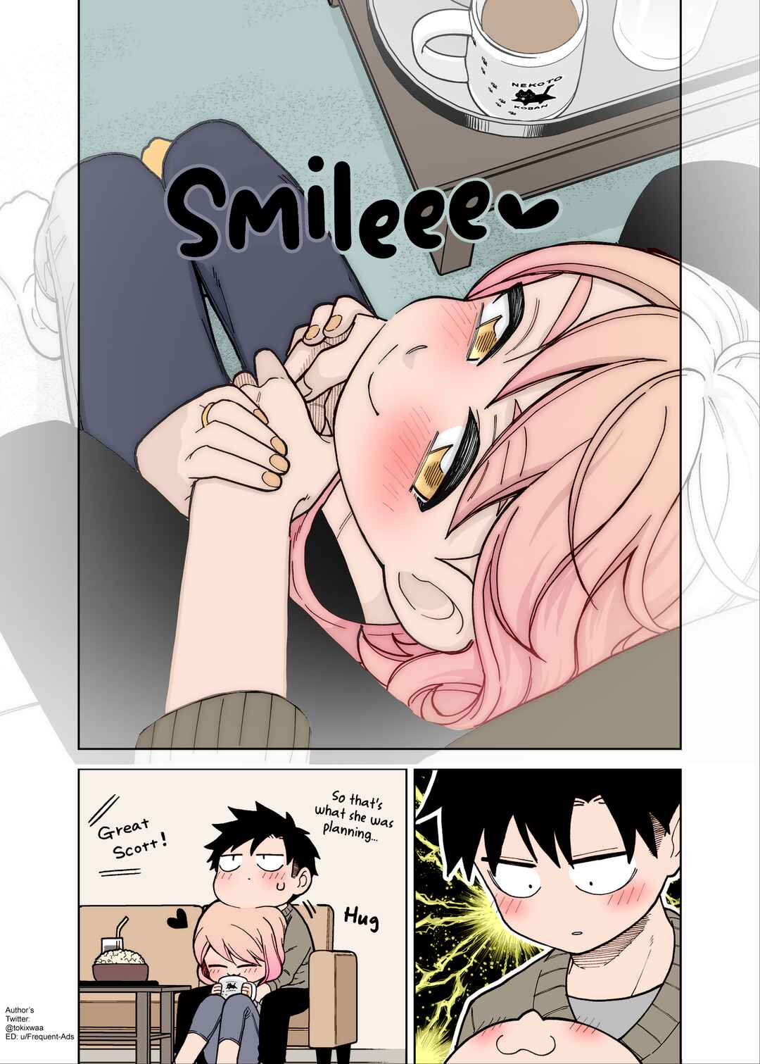 Page 3 Chapter 5 Gokugoku Futsuu no Fuufu no Hanashi (Fan Colored)
