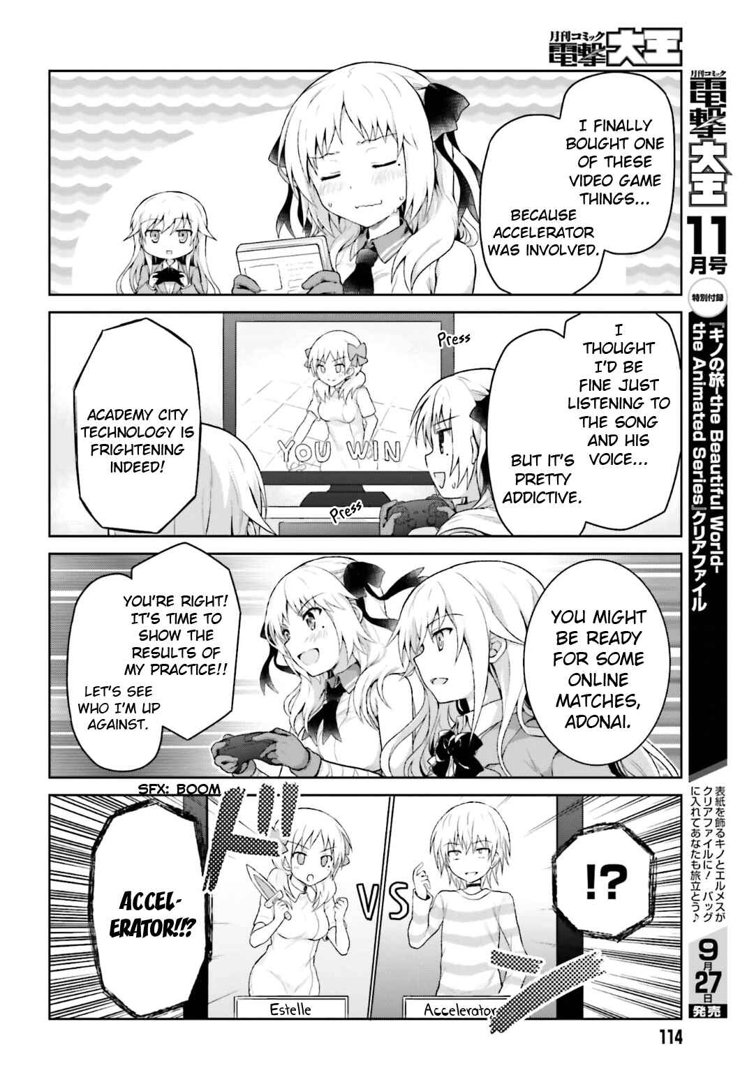 Page 8 Chapter 24 Toaru Idol no Accelerator-sama