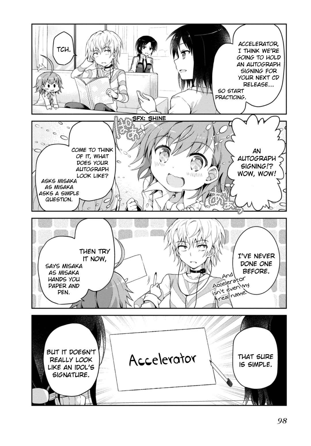 Page 2 Chapter 18 Toaru Idol no Accelerator-sama