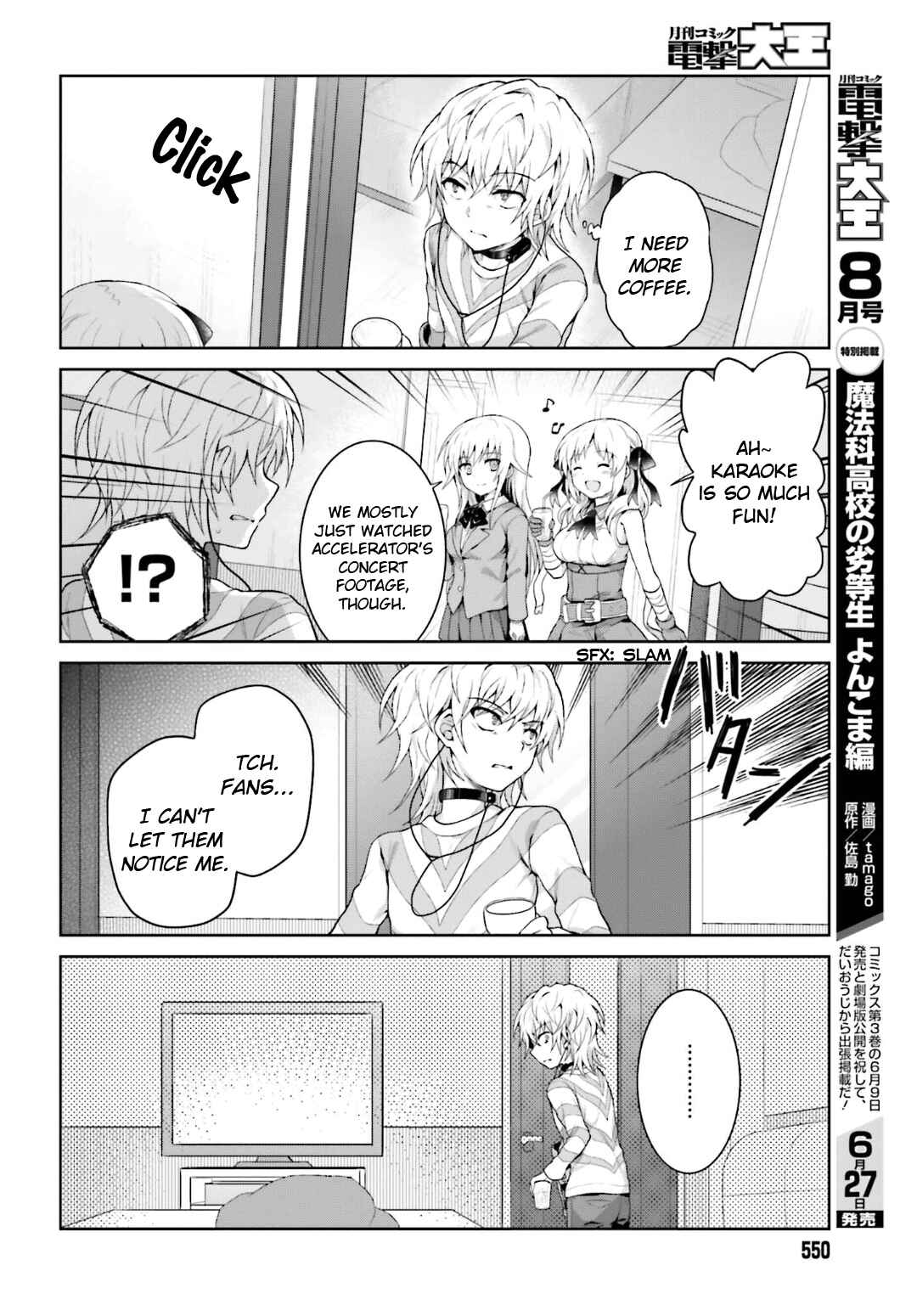 Page 8 Chapter 21 Toaru Idol no Accelerator-sama