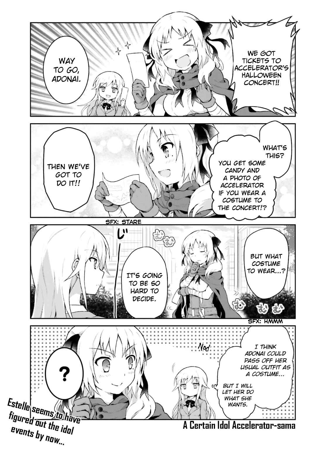Page 1 Chapter 26 Toaru Idol no Accelerator-sama