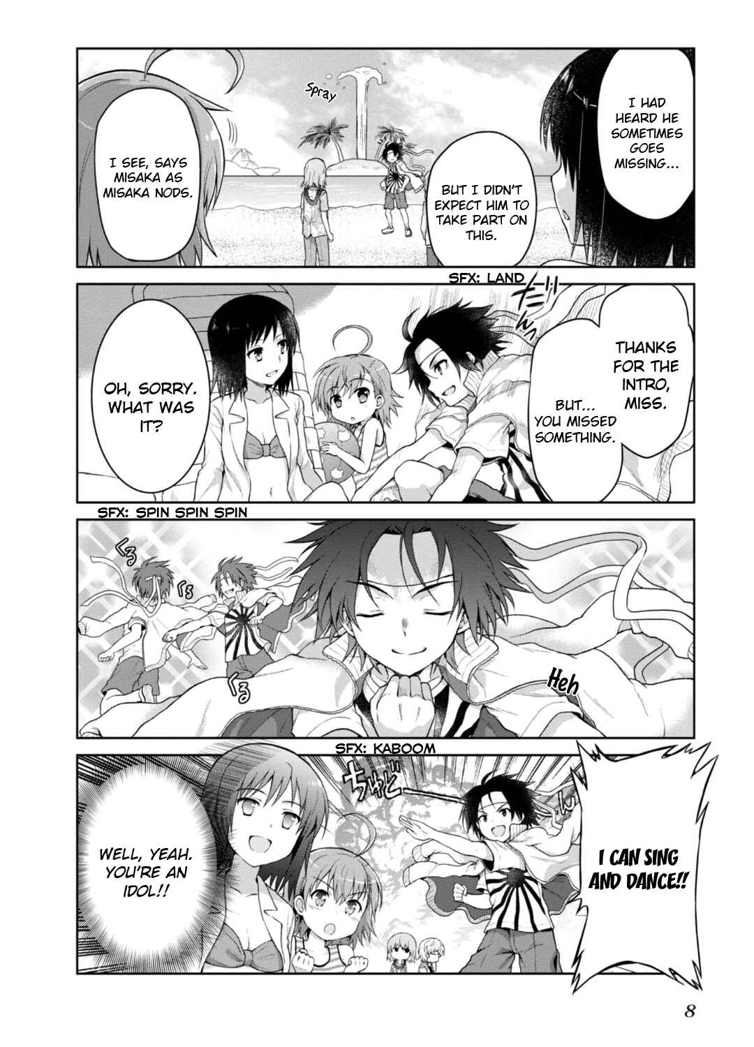 Page 9 Chapter 11 Toaru Idol no Accelerator-sama
