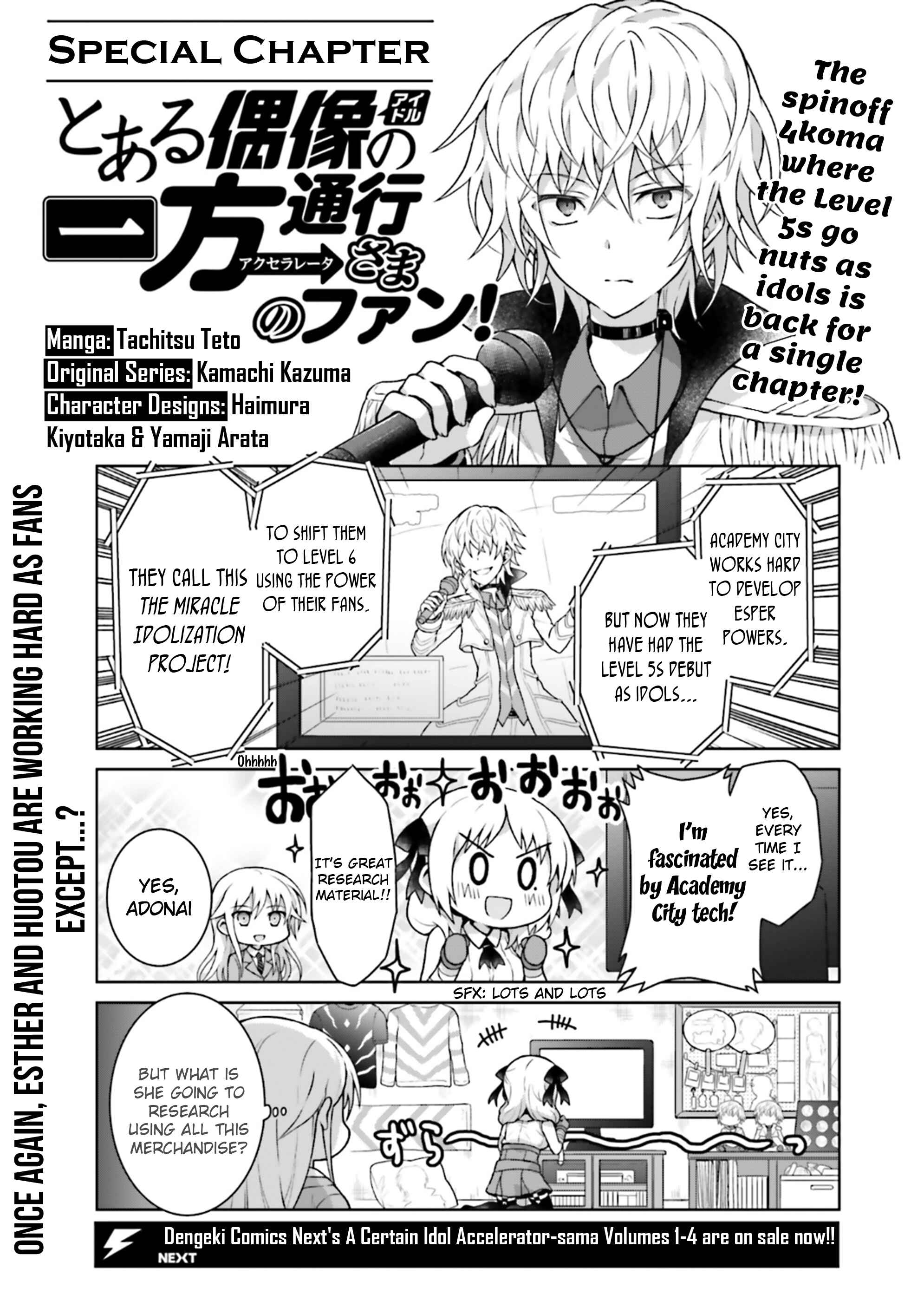 Page 1 Chapter 39.6 Toaru Idol no Accelerator-sama