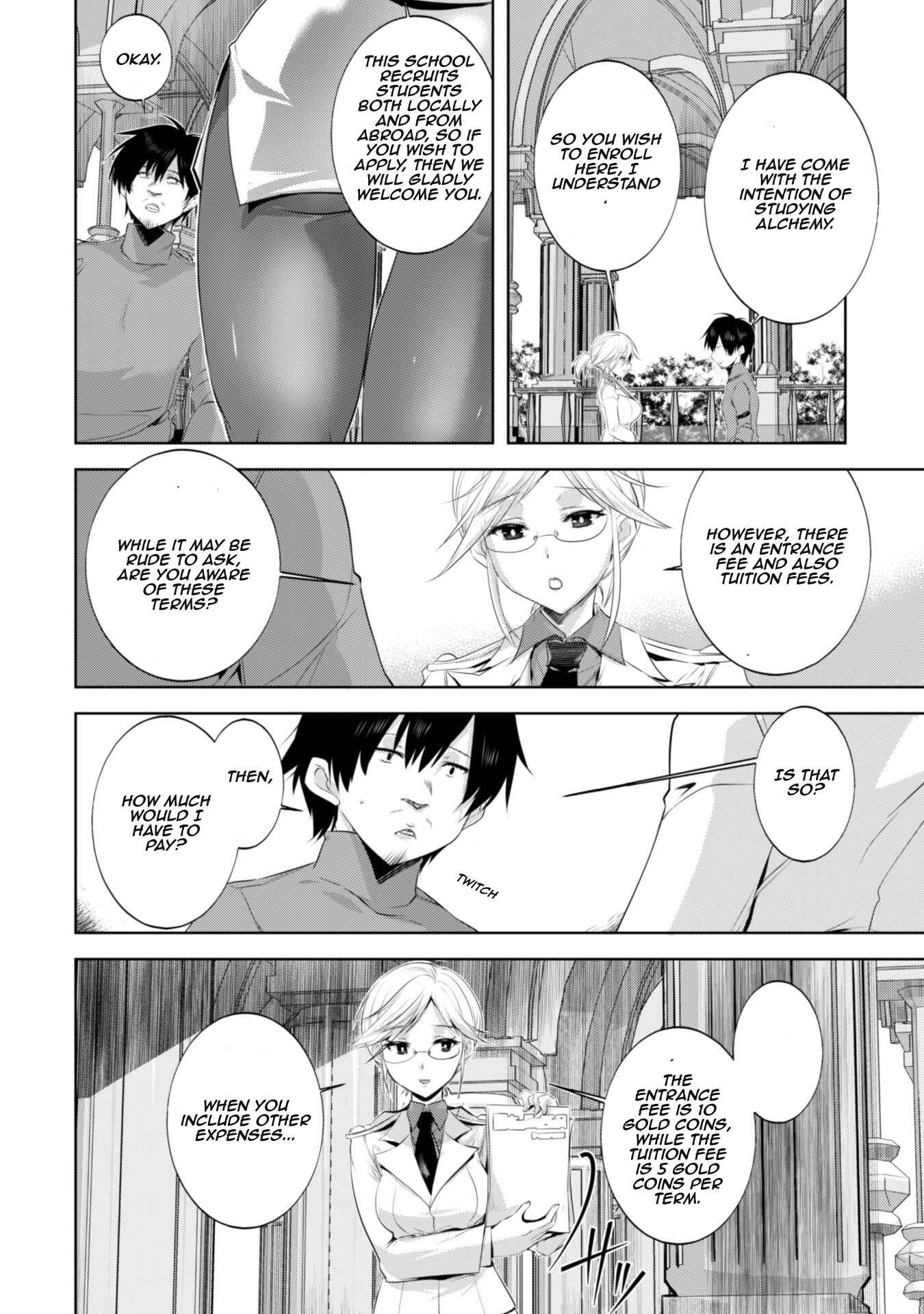 Page 8 Chapter 7 Tanaka ~Nenrei Equal Kanojo Inaireki no Mahoutsukai~