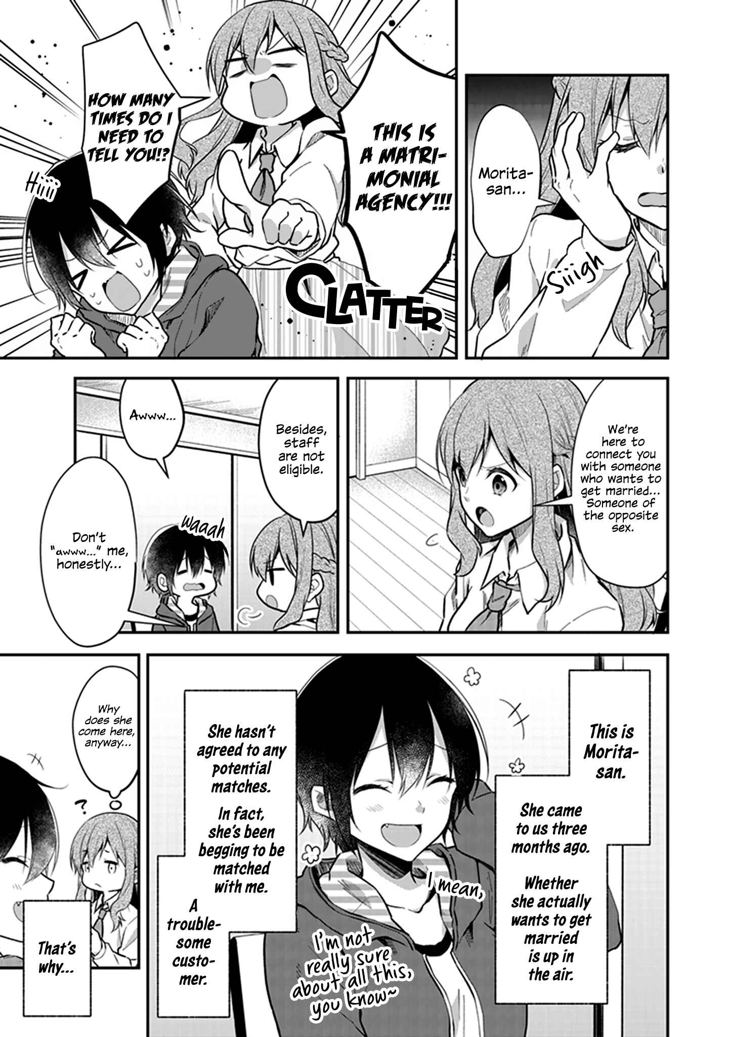 Page 3 Chapter 1 Shakaijin Yuri Anthology