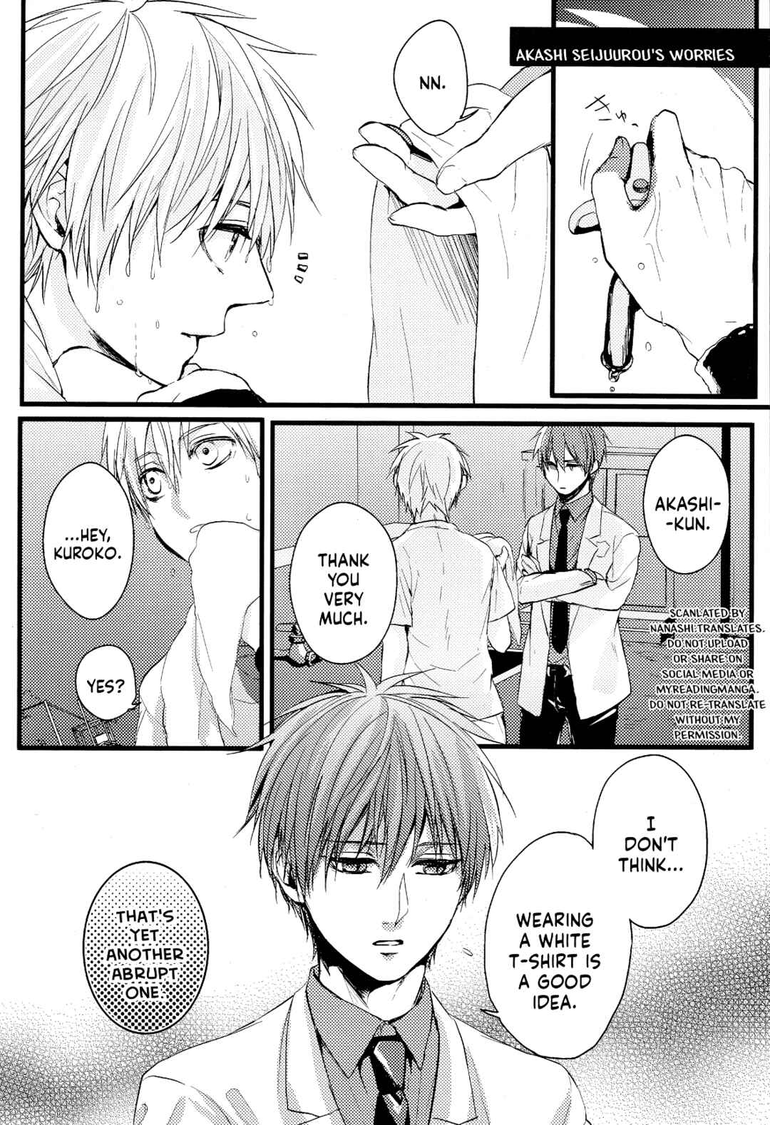 Page 17 Chapter 12 Kuroko no Basket - Sairoku Hon (Doujinshi)