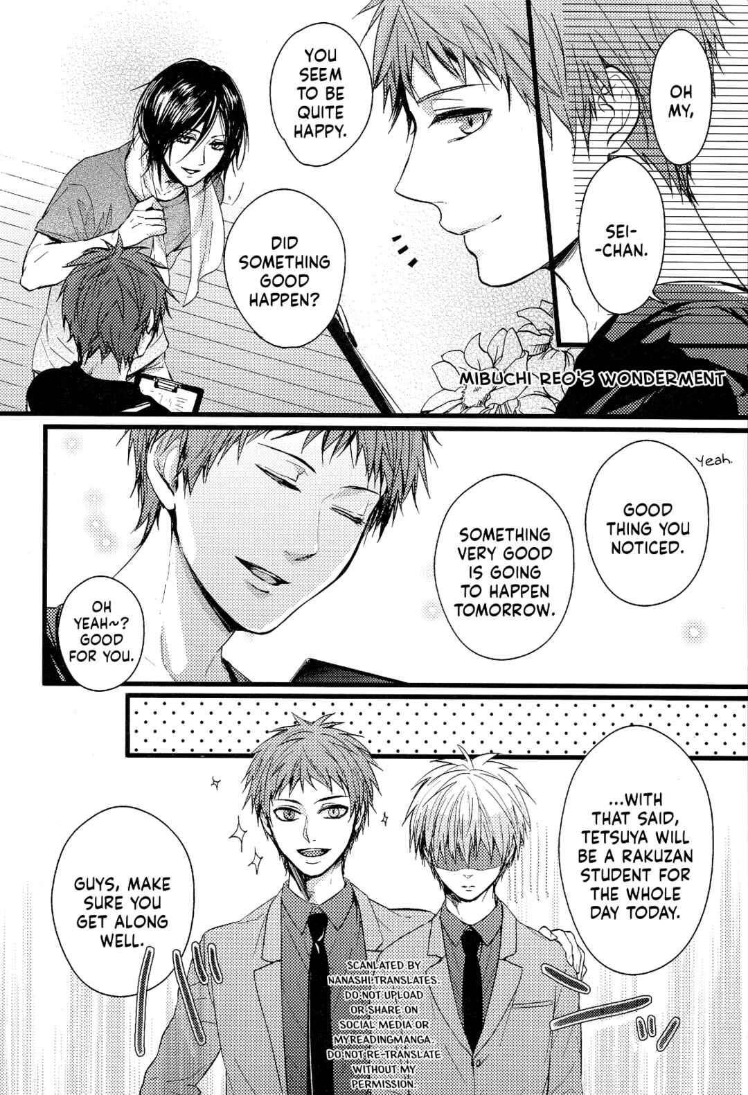 Page 9 Chapter 12 Kuroko no Basket - Sairoku Hon (Doujinshi)