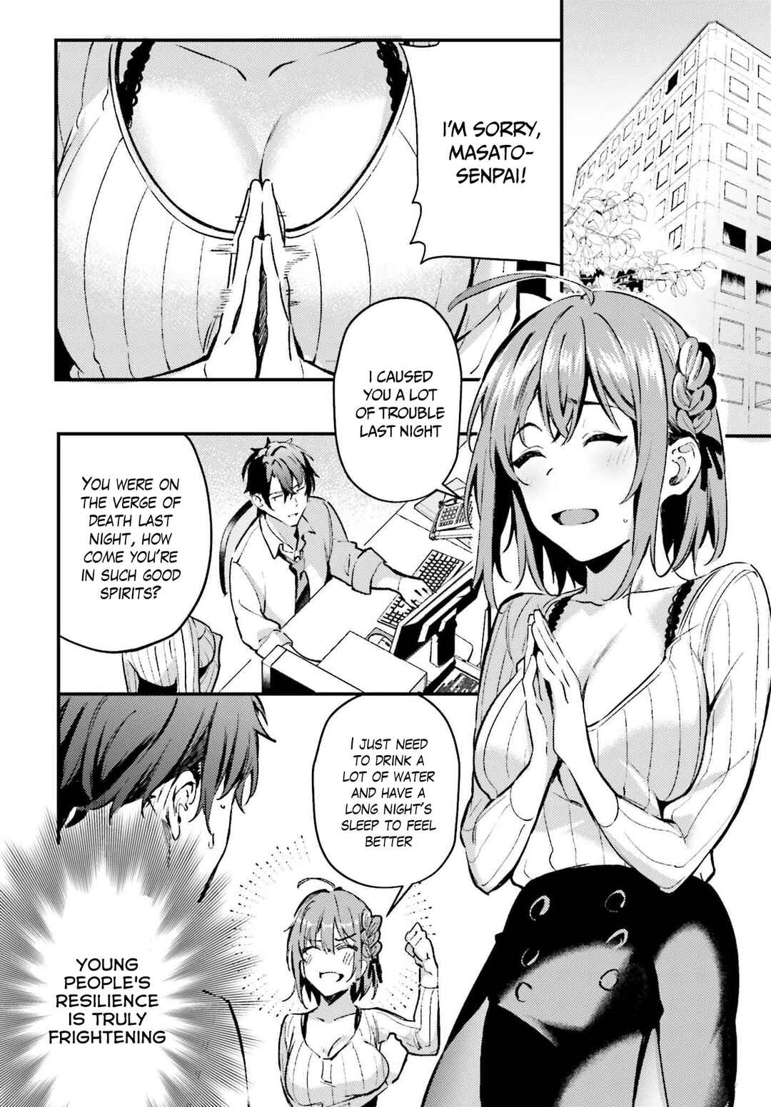 Page 6 Chapter 2 Kamatte Shinsotsu-chan ga Maikai Sasottekuru