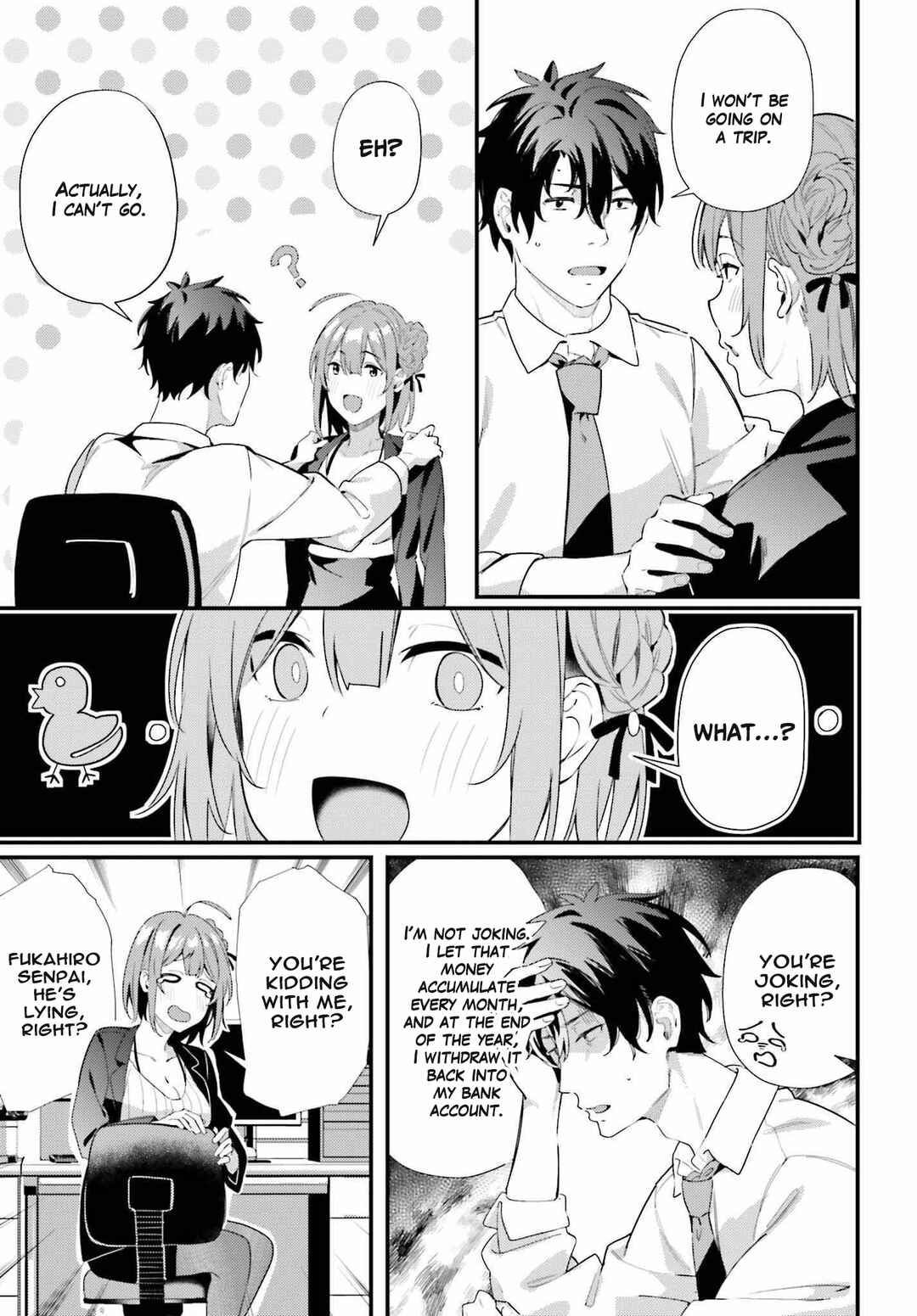 Page 3 Chapter 7.1 Kamatte Shinsotsu-chan ga Maikai Sasottekuru