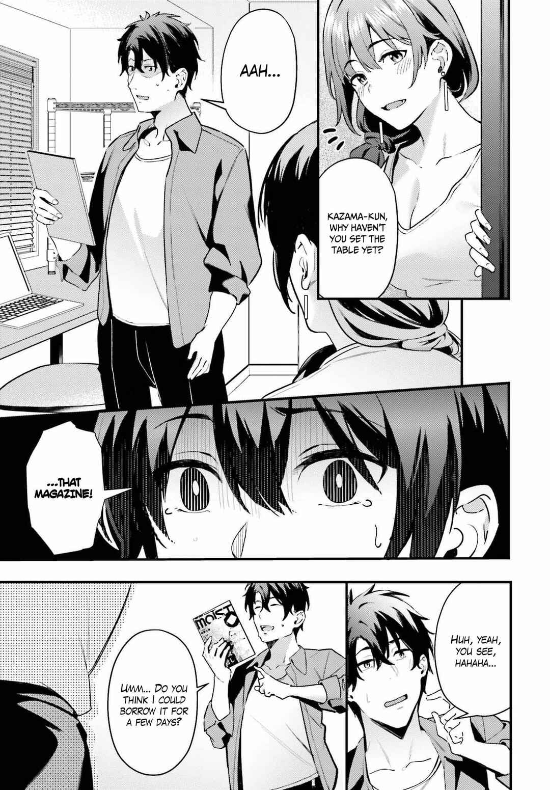 Page 25 Chapter 4 Kamatte Shinsotsu-chan ga Maikai Sasottekuru