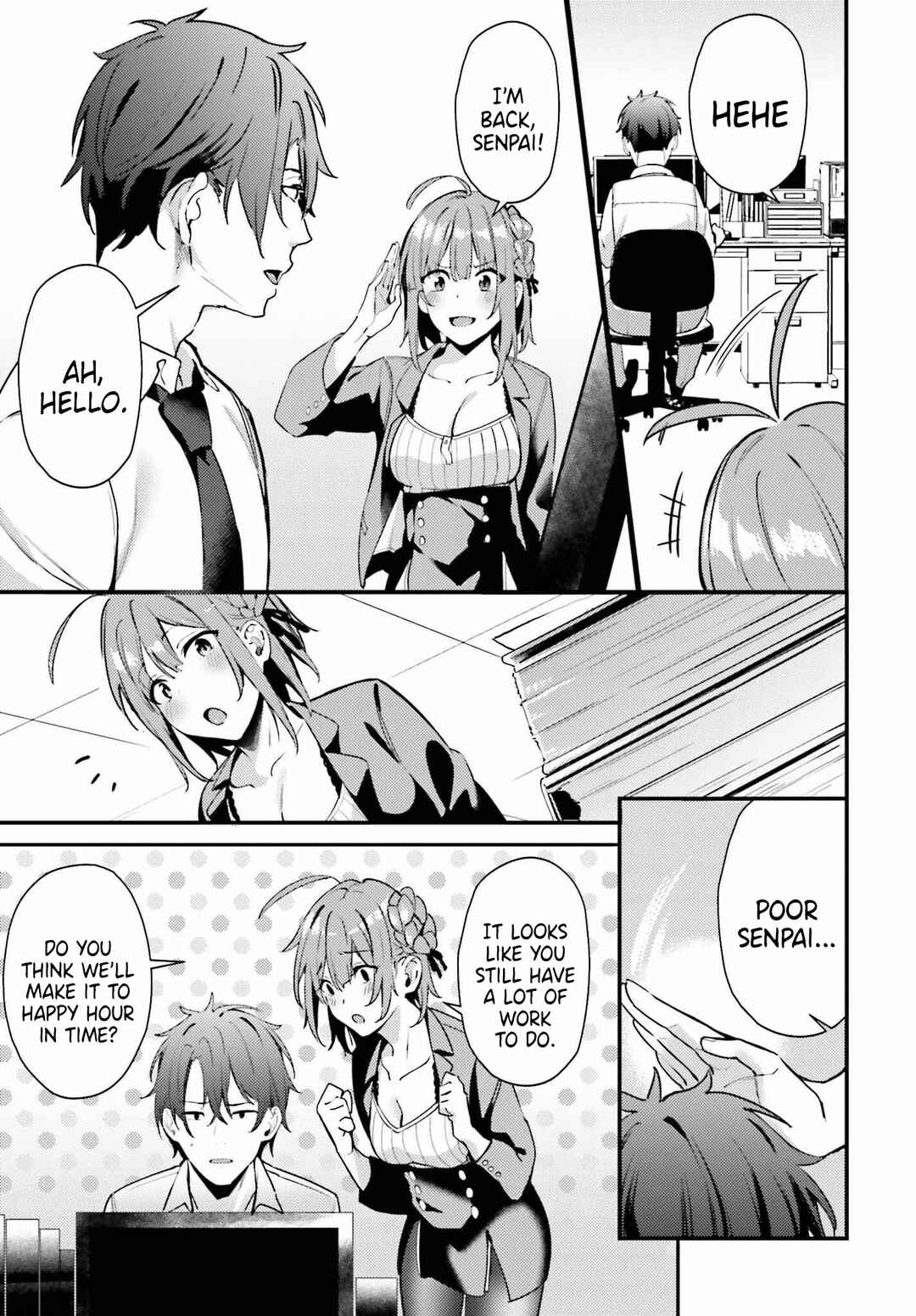 Page 9 Chapter 1 Kamatte Shinsotsu-chan ga Maikai Sasottekuru
