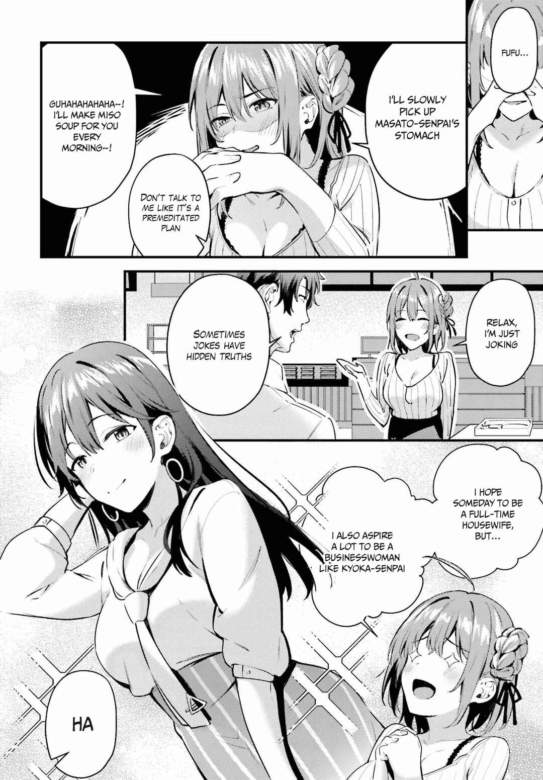 Page 10 Chapter 3 Kamatte Shinsotsu-chan ga Maikai Sasottekuru