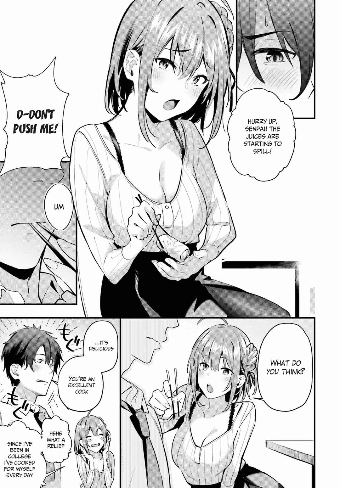 Page 9 Chapter 3 Kamatte Shinsotsu-chan ga Maikai Sasottekuru
